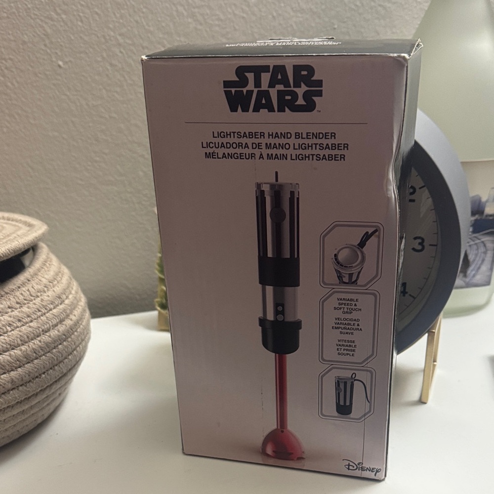 Star Wars Black and Red Lightsaber Blender